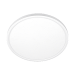 RIGID 16" DIA. WHITE, 30W, SURFACE DISCUS, 30-40-50 CCT, TRIAC DIMMABLE, 120V.