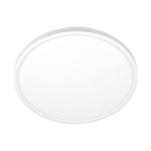 RIGID 16" DIA. WHITE, 30W, SURFACE DISCUS, 30-40-50 CCT, TRIAC DIMMABLE, 120V.