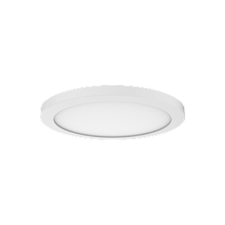 RIGID HS II SLIM FLUSH MOUNT 9", 18W (1400LM), SELECTABLE 27-30-35-40-50K, CRI 90, TRIAC DIMMABLE, WHITE TRIM