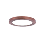 RIGID HS II SLIM FLUSH MOUNT MATT GOLD TRIM FOR HS2/9, (DIA. 9.18", HEIGHT 0.61")