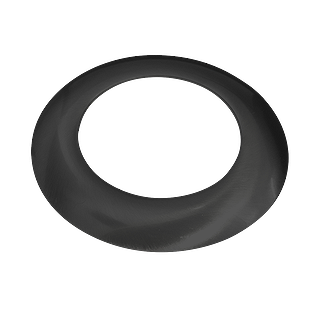 RGD-SP3 4" SLIM PANEL, BLACK TRIM RING FOR 5-CCT SELECTABLE