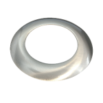 RGD-SP3 6" SLIM PANEL, BRUSH NICKEL TRIM RING FOR 5-CCT SELECTABLE
