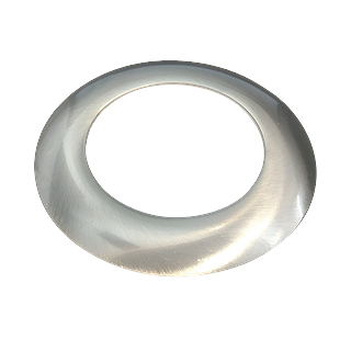 RGD-SP3 6" SLIM PANEL, BRUSH NICKEL TRIM RING FOR 5-CCT SELECTABLE