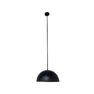 SELECT FIXTURE, DOME, BLACK FINISH, PENDANT, 1*E26 BASE, LAMP NOT INCLUDED. A19 OR ST19 IS RECOMMENDED.