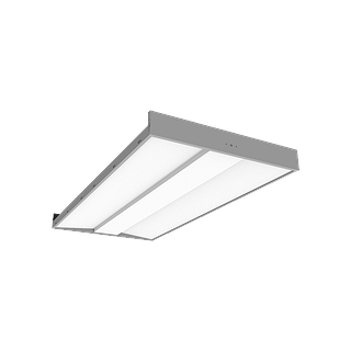 SIGNATURE, SGS, RECESSED CTR BASKET, 2X4, SQUARE FROSTED LENS, SELECTABLE 60-50-40W (7500-6250-5000LM), SELECTABLE MK4 (30-35-40-50K), 90CRI, UN3(120-347V), 0-10V DIM 100-1%.