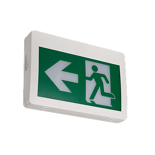 LED EMERGENCY SIGN TL-RMES111-UDC “RUNNING MAN” LED EMERGENCY SIGN (PLASTIC HOUSING)