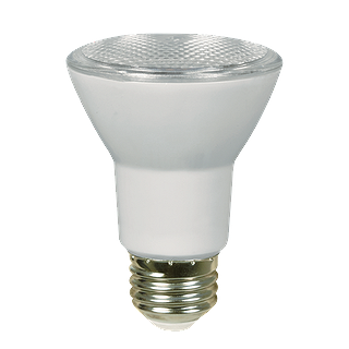 VIVID GLASS LENS PAR20, 6.5W, 500LM, DIM-TO-WARM 30K-22K