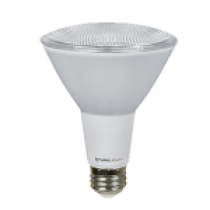 VIVID GLASS LENS PAR30 LONG NECK, 12W, 840LM, CRI 90, 30K, FL 25°, DIMMABLE, ES, 25,000HRS