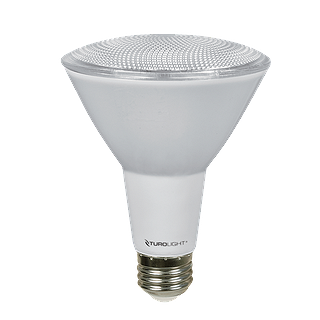 VIVID GLASS LENS PAR30 LONG NECK, 12W, 840LM, CRI 90, 30K, FL 25°, DIMMABLE, ES, 25,000HRS