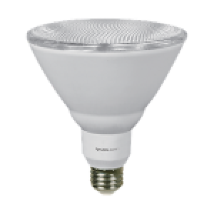 VIVID GLASS LENS PAR38, 16W, 1400LM, CRI 90, 30K, WFL 25°, DIMMABLE, ES, 25,000HRS