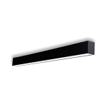 ZNTH60, LINEAR SURFACE, DIRECT, 4FT., SELECTABLE 40-33-25W, SELECTABLE 30-35-40K, 120-347V, 0-10V DIM 1%, BLACK FINISH.
