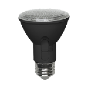 PAR20 7W 5CCT BLACK LED BULB