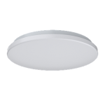 RIGID FM FLUSH MOUNT, 14" DIA., 24W (1800LM), SELECTABLE 5CCT (27-30-35-40-50K), TRIAC DIM, SLIM, PC, ENERGY STAR