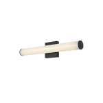 BATHROOM LIGHT FIXTURE - ROUND BLACK 2' - 24W - 5CCT (27K-30K-35K-40K-50K) - 120V
