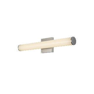 BATHROOM LIGHT FIXTURE - ROUND BRUSHED NICKEL 2' - 24W - 5CCT (27K-30K-35K-40K-50K) - 120V
