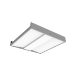 SIGNATURE, SGS, RECESSED CTR BASKET, 2X2, SQUARE FROSTED LENS, SELECTABLE 40-36-30W (5000-4500-3750LM), SELECTABLE MK4 (30-35-40-50K), 90CRI, UN3(120-347V), 0-10V DIM 100-1%.