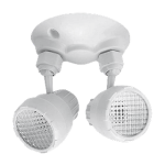 10W EMERGENCY LED REMOTE HEAD (DOUBLE)