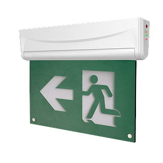 LED EMERGENCY SIGN TL-RMES222-UDC “RUNNING MAN” LED EDGE-LIT EMERGENCY SIGN - UDC