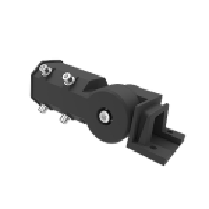 KNUCKLE BRACKET FOR LED FLOODLIGHT - BLACK