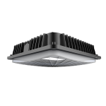 SSL-CP3, 40W (5200LM), CANOPY LIGHT, SELECTABLE 30-40-50K, 120-347V, DARK BRONZE, 0-10V DIMMING