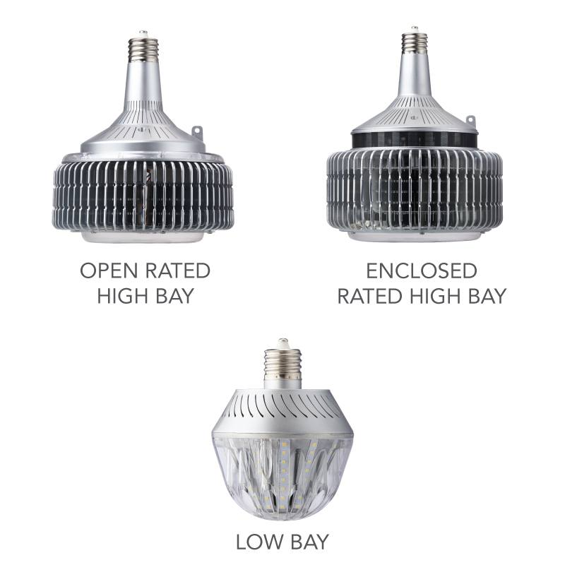 75W PARKING GARAGE RETROFIT, 
REPLACES UP TO 250W HID, EX39, 4000K 120-277V -LED-8057M40D-A
