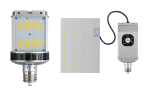 30W SHOE BOX/WALL PACK RETROFIT , REPLACES UP TO 70W HID, E26, 5000K 347V