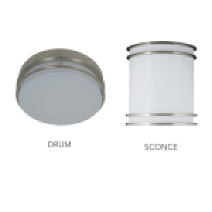 11" DESIGNER SCONCE LUMINAIRE, 
FLEXWATT+FLEXCOLOR 
6W & 4000K DEFAULT SETTING OCCUPANCY SENSOR INCLUDED  120-277V