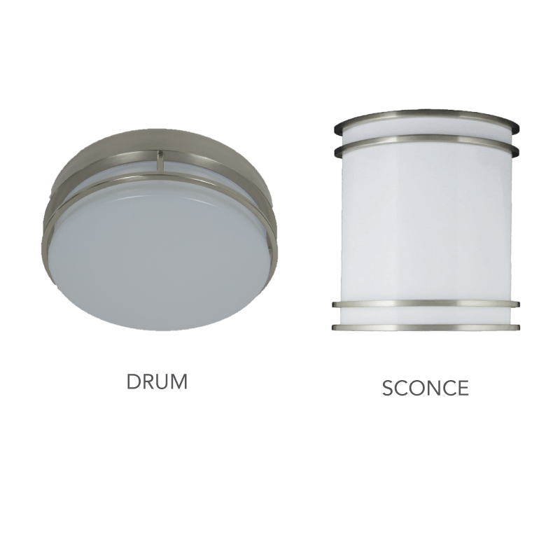 11" DESIGNER SCONCE LUMINAIRE, 
FLEXWATT+FLEXCOLOR 
6W & 4000K DEFAULT SETTING OCCUPANCY SENSOR INCLUDED  120-277V
