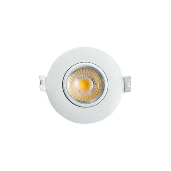 120V AC, 8W, 5CCT - 27K / 3K / 35K / 4K / 5K, 3" GIMBAL DOWNLIGHT, WET LOCATION RATE, ETL APPROVED.