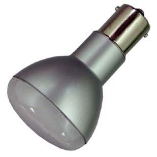 1383 - BA15S SPOTLIGHT BULB, 12V AC/DC, 3.5W, 15 LEDS, WARM WHITE 3000K