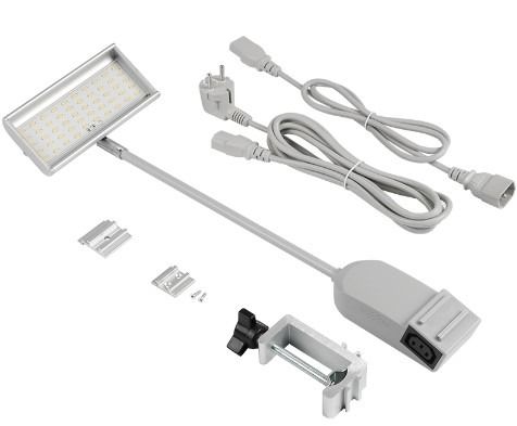 TRADE SHOW DISPLAY LIGHT, AC85-265V/3M, 21W, CCT 6K, 120° BEAM ANGLE, ETL APPROVED (LS-ADLHV-21-6K-WT)