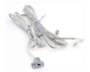 12-24V DC, DOUBLE DOOR SENSOR, 12V (60W) / 24V (120W), INPUT WIRE 60" (152CM) / OUTPUT WIRES 40" (106CM)