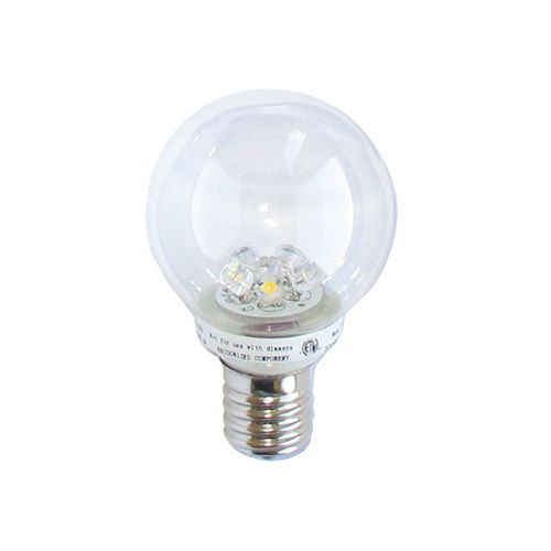 S11 LED DECORATIVE BULB, 120V AC, 1W, WARM WHITE 2700K, E12 CANDLEABRA BASE, 40M