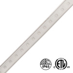OUTDOOR, 120V AC, LED STRIP, 75' (23M), 2.5W/FT (8W/M), 60 LEDS/M, CRI 85, DIMMABLE, RGB