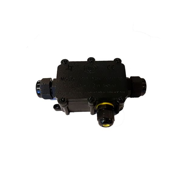 OUTDOOR 3 WAY JUNCTION BOX, IP68 RATED, CULUS APPROVED