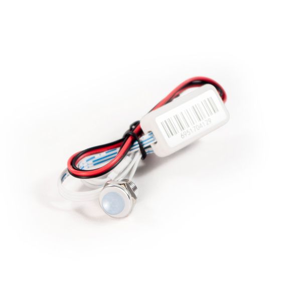 PIR MOTION SENSOR SWITCH, INPUT: 12-24V DC, RECESSED INSTALL
