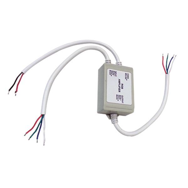 RGB OUTDOOR RATED AMPLIFIER, 4A PER CHANNEL, 12-24V DC INPUT