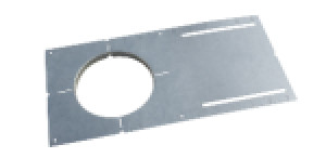 4" ROUGH IN MOUNTING PLATE FOR 5 CCT 15W DOWNLIGHTS