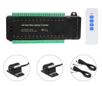 12-24V DC STEPLIGHT PRO CONTROLLER - 28 STEPS (15W PER STAIR) UP TO 420W TOTAL LOAD - ADJUSTABLE MODES - INCLUDES RF REM