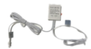 12-24V DC INPUT, CABINET SENSOR TOUCH HIDDEN SWITCH, 12V (60W) / 24V (120W), INPUT WIRE 60" (152CM) OUTPUT WIRE TO SENSOR 40" (106CM) AND LIGHTS 40" (106CM) / (TSW1-5A)