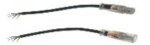 4 WIRE RGB OUTDOOR FLEX CONNECTORS, SET OF 2 - MALE & FEMALE