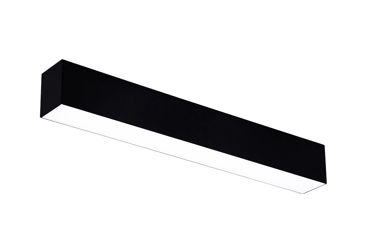 AL ARCHITECTURAL LINEAR, STRIP LIGHTS, 20W, 3000K/3500K/4000K, 120-347V, BLACK, 5 YEAR WARRANTY - AL2-DI-20W-3CCT-UD-BK