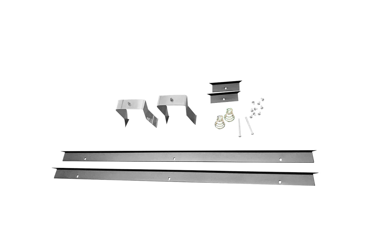 AL ARCHITECTURAL LINEAR, STRIP LIGHTS, ACCESSORIES, RECESSED KIT (FOR AL2) - AL2-R-KIT-BK