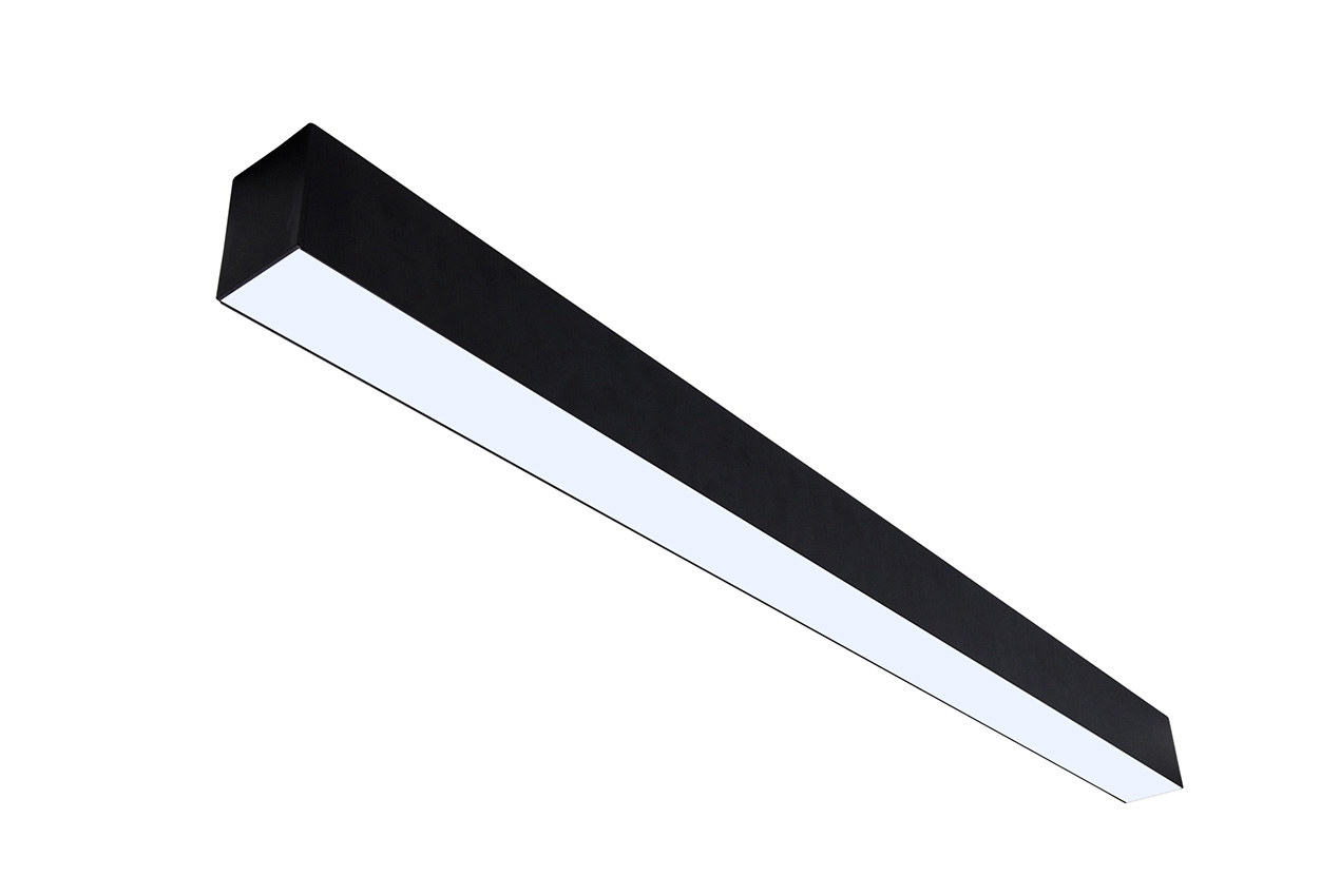 AL ARCHITECTURAL LINEAR, STRIP LIGHTS, 40W, 3000K/3500K/4000K, 120-347V, BLACK, 5 YEAR WARRANTY - AL4-DI-40W-3CCT-UD-BK