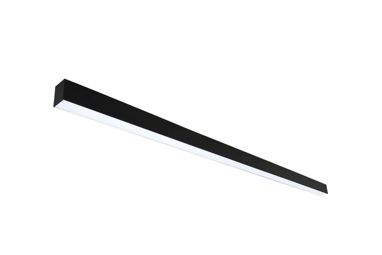 AL ARCHITECTURAL LINEAR, STRIP LIGHTS, 80W, 3000K/3500K/4000K, 120-347V, BLACK, 5 YEAR WARRANTY - AL8-DI-80W-3CCT-UD-BK
