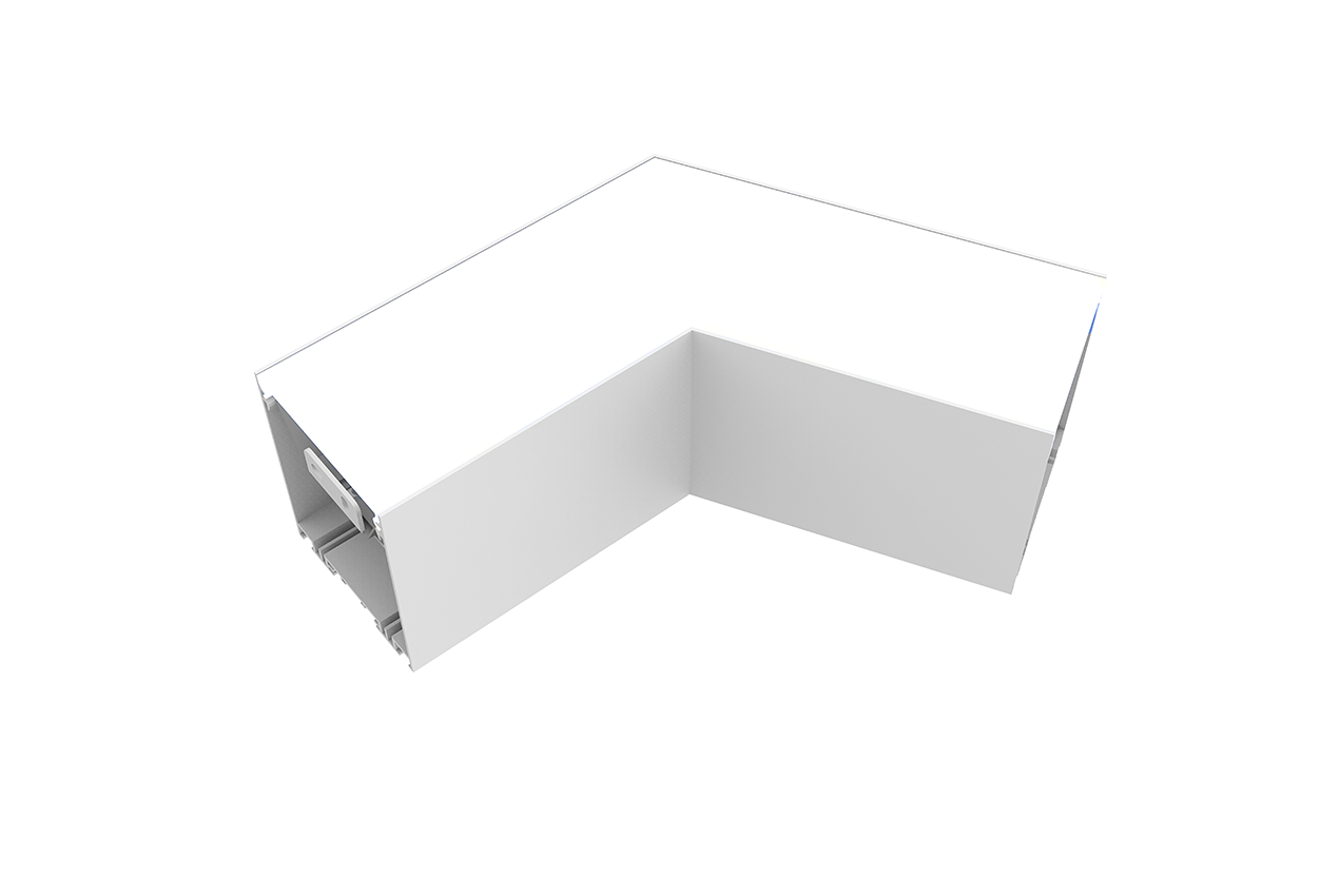 AL ARCHITECTURAL LINEAR, STRIP LIGHTS, ACCESSORIES, 120° CONNECTOR - AL-120-CON