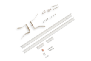 AL ARCHITECTURAL LINEAR, STRIP LIGHTS, ACCESSORIES, RECESSED KIT - AL-R-KIT