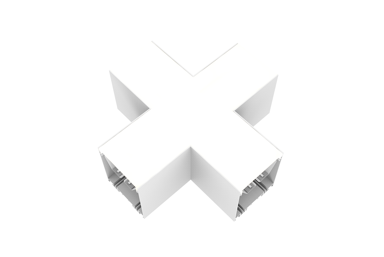 AL Architectural Linear, Strip Lights, Accessories, X Connector
