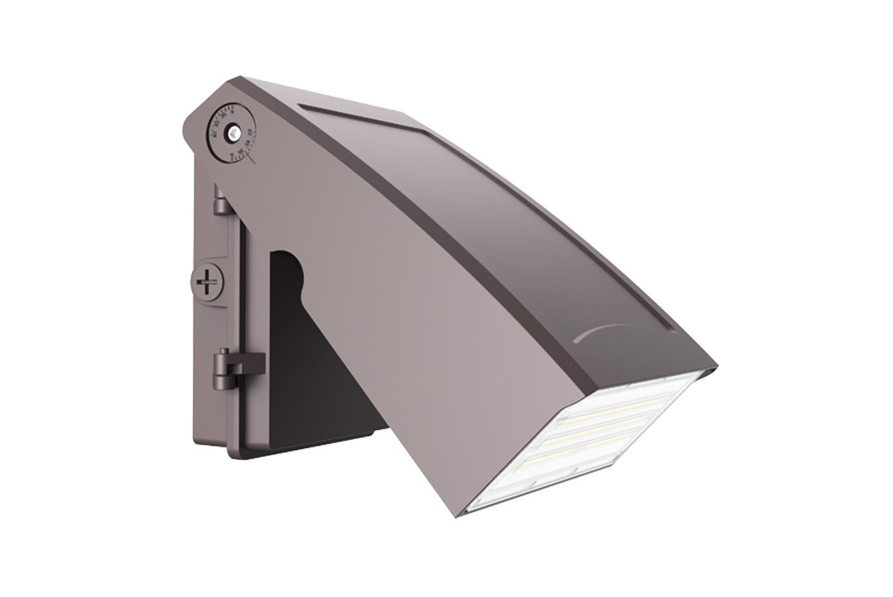 AWP04 Architectural Wall Pack, Wall Packs, 10W/20W/30W/40W, 3000K/4000K/5000K, 120-347V, Bronze, DLC Premium S-0W9LD6, 10 Year Warranty