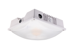 CP03 Classic Canopy Light, Canopy Lights, 50W/60W/75W, 3000K/4000K/5000K, 120-347V, White, DLC Premium S-BEXF8Q, 5 Year Warranty